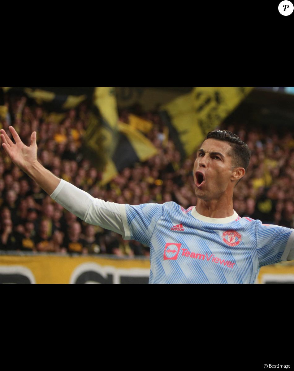 Cristiano Ronaldo lors du match "BSC Young Boys vs Manchester United" à Berne, le 14 septembre 2021.