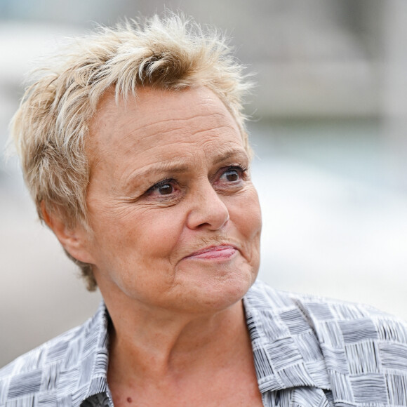 Muriel Robin - Photocall lors du Festival de la Fiction de La Rochelle.