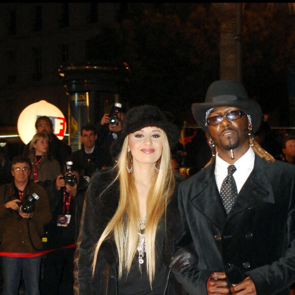 Lââm et son mari aux NRJ Music Awards à Cannes 