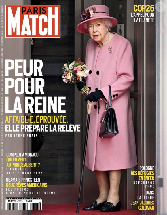 Couverture de Paris Match du 4 novembre 2021.