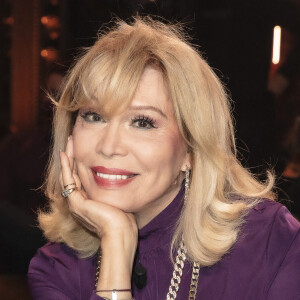 Exclusif - Amanda Lear - Plateau de l'émission On Est En Direct (OEED) ©Jack Tribeca/Bestimage 