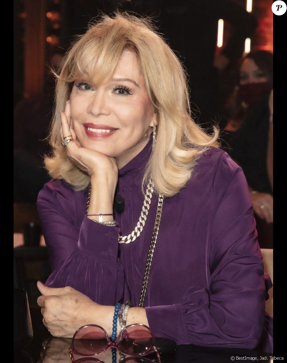 Exclusif - Amanda Lear - Plateau de l'émission On Est En Direct (OEED) ©Jack Tribeca/Bestimage
