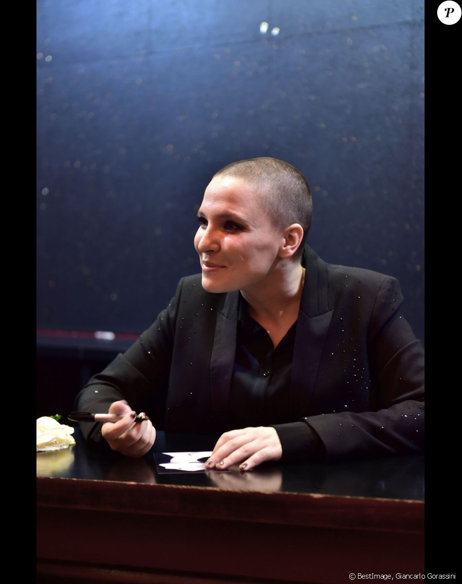 Exclusif - La finaliste de saison 4 de "The Voice", Anne Sila, donne un concert à l'Olympia à Paris, le 28 avril 2016. © Giancarlo Gorassini