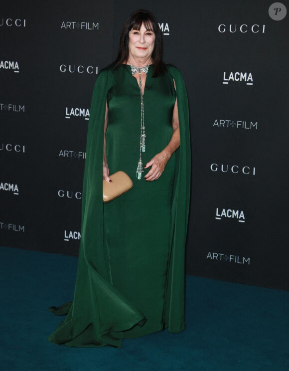 Anjelica Huston - People au 10ème "Annual Art+Film Gala" organisé par Gucci à la "LACMA Art Gallery" à Los Angeles. Le 6 novembre 2021 
