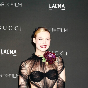 Elle Fanning - People au 10ème "Annual Art+Film Gala" organisé par Gucci à la "LACMA Art Gallery" à Los Angeles. Le 6 novembre 2021 