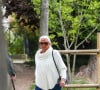 Exclusif - Pierrette Le Pen, la mère de Marine Le Pen et l'ex-femme de Jean-Marie Le Pen, vote à Saint-Cloud pour le premier tour des élections présidentielles le 23 avril 2017.