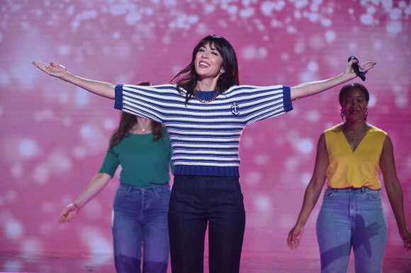 Nolwenn Leroy - Enregistrement de l'émission "300 Choeurs chantent les plus belles comédies musicales" à Paris. © Giancarlo Gorassini / Bestimage