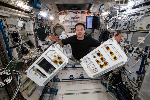Thomas Pesquet à bord de la Station SpaceX Crew 2. Le 7 octobre 2021