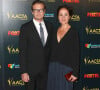 Simon Baker et sa femme Rebecca Rigg lors de la 6ème soirée des "AACTA International Awards" au Avalon Hollywood à Los Angeles, Californie, Etats-Unis, le 6 janvier 2017. © F. Sadou/AdMedia/Zuma Press/Bestimage