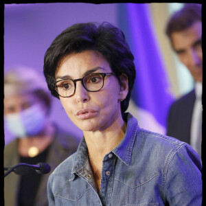 Exclusif - Rachida Dati - Réunion de remerciement des militants engagés dans la campagne pour les élections municipales. Paris, siège des Républicains, le 22 Juillet 2020.
