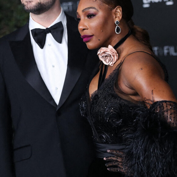 Alexis Ohanian et sa femme Serena Williams - People au 10ème "Annual Art+Film Gala" organisé par Gucci à la "LACMA Art Gallery" à Los Angeles. Le 6 novembre 2021