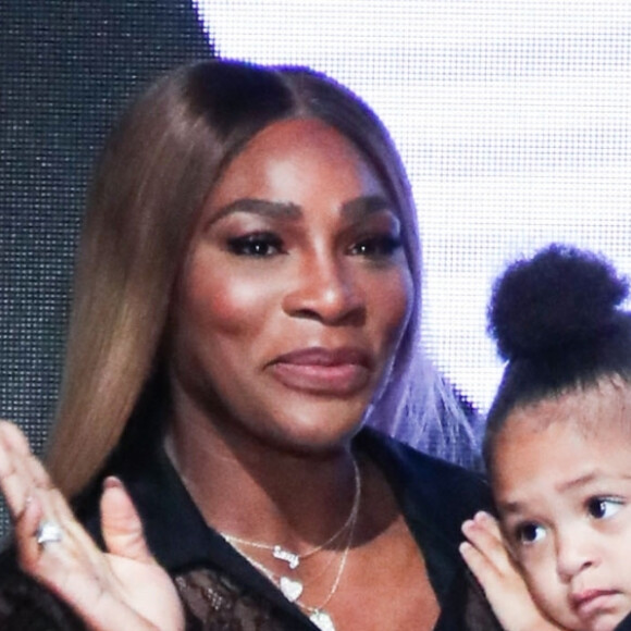 Serena Williams, Alexis Olympia Ohanian Jr. au défilé Prêt à porter Serena Williams Printemps/Eté 2020 lors de la Fashion Week de New York City, New York, Etats-Unis, le 10 septembre 2019.