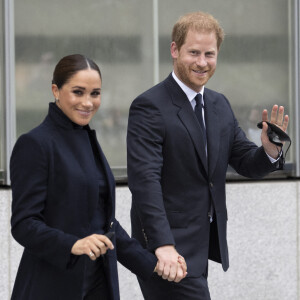 Le prince Harry et Meghan Markle ont visité le World Trade Center à New York. © Taidgh Barron/ZUMA Press Wire / Bestimage 