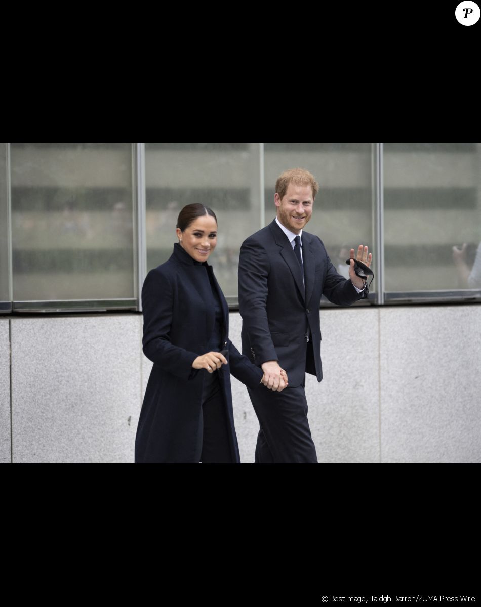 Le prince Harry et Meghan Markle ont visité le World Trade Center à New York. © Taidgh Barron/ZUMA Press Wire / Bestimage