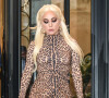 Lady Gaga sort de l'hôtel Palazzo Parigi à Milan, Italy. © ANSA/Zuma Press/Bestimage 