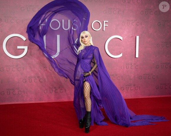Lady Gaga à la première du film "House Of Gucci" à Los Angeles, le 9 novembre 2021. 