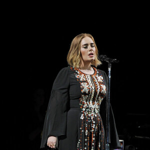 Concert de Adele à l'occasion du festival de Glastonbury le 25 juin 2016.