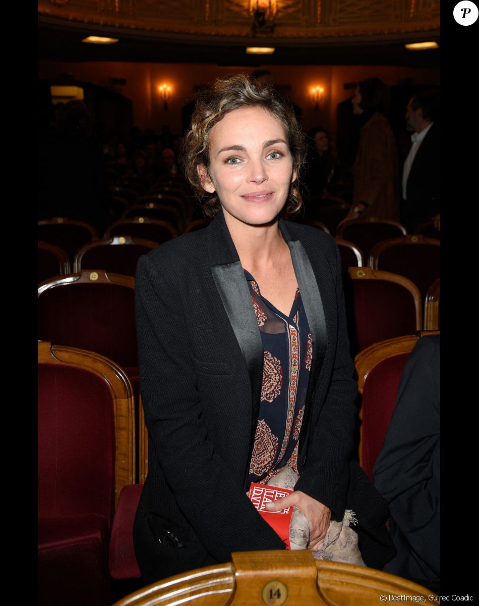 Claire Keim à la générale de la pièce "La Vraie Vie" au théâtre Edouard 7 à Paris, le 18 septembre 2017. © Guirec Coadic/Bestimage