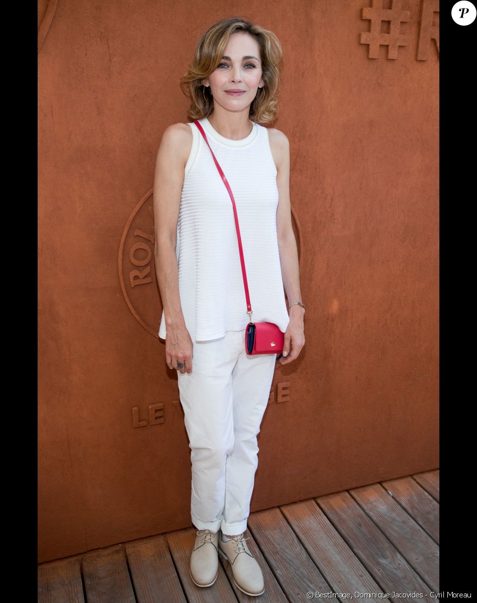 Claire Keim au village lors des internationaux de France de Roland Garros à Paris, le 1er juin 2017. © Dominique Jacovides - Cyril Moreau/ Bestimage