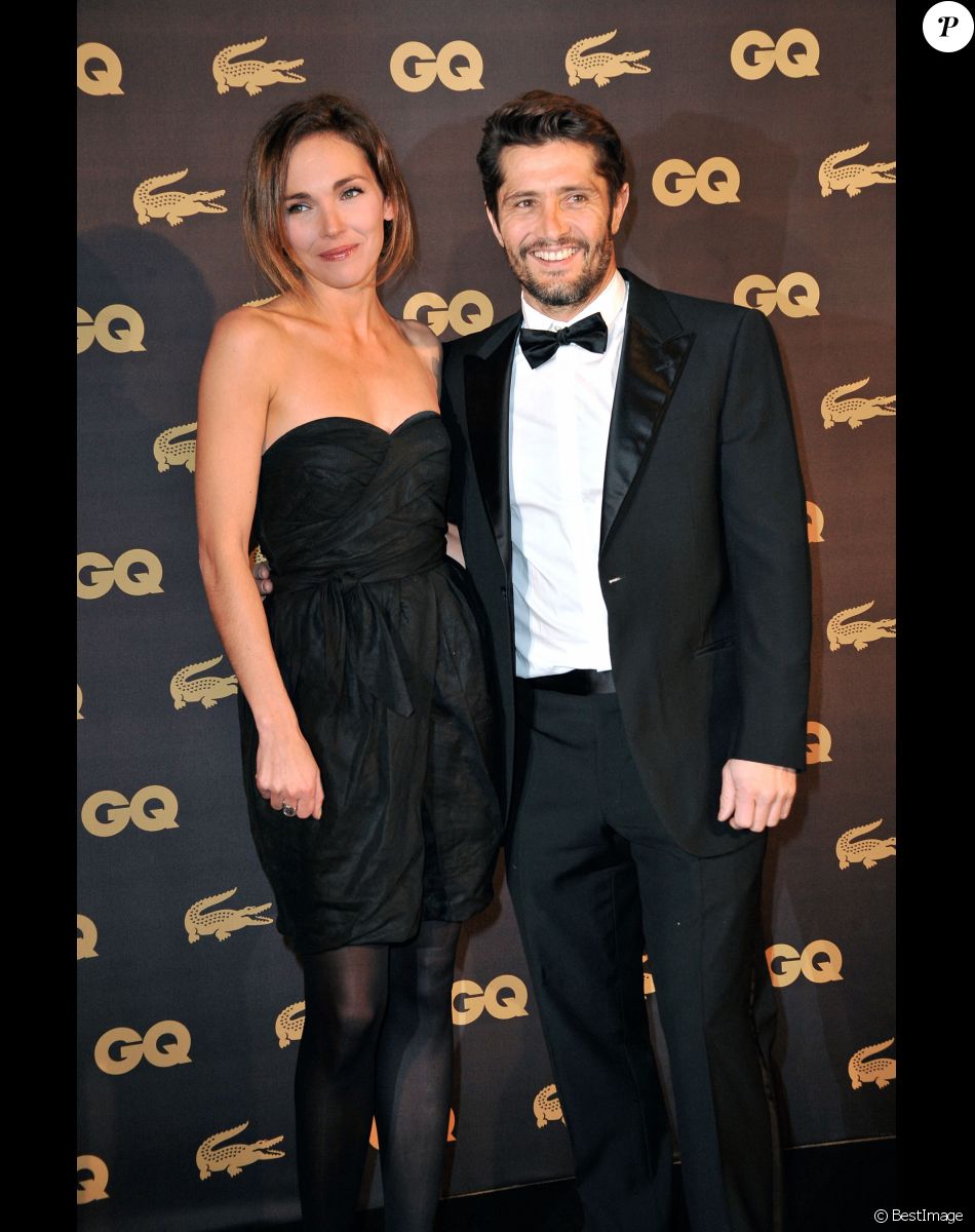 Bixente Lizarazu et Claire Keim - Soirée GQ ' l'Homme de l'Année' au Musée d'Orsay à Paris.