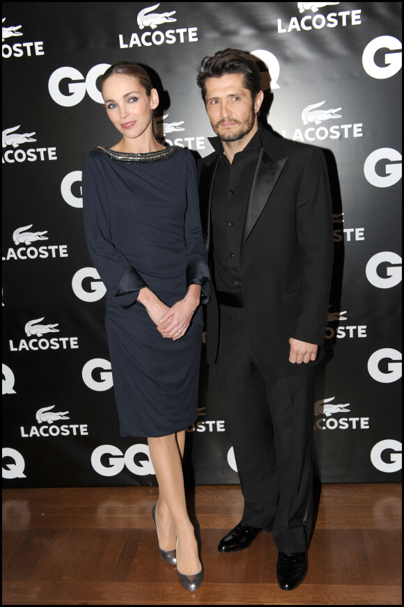Claire Keim et Bixente Lizarazu - Bixente Lizarazu a été élu "Homme de l'année par le magazine "GQ" à l'hôtel Shangri La à Paris, en 2010.