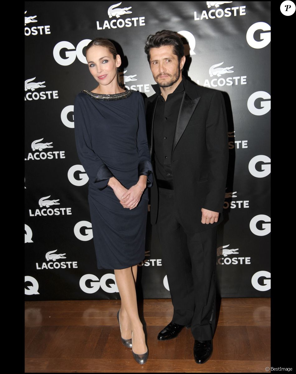 Claire Keim et Bixente Lizarazu - Bixente Lizarazu a été élu "Homme de l'année par le magazine "GQ" à l'hôtel Shangri La à Paris, en 2010.