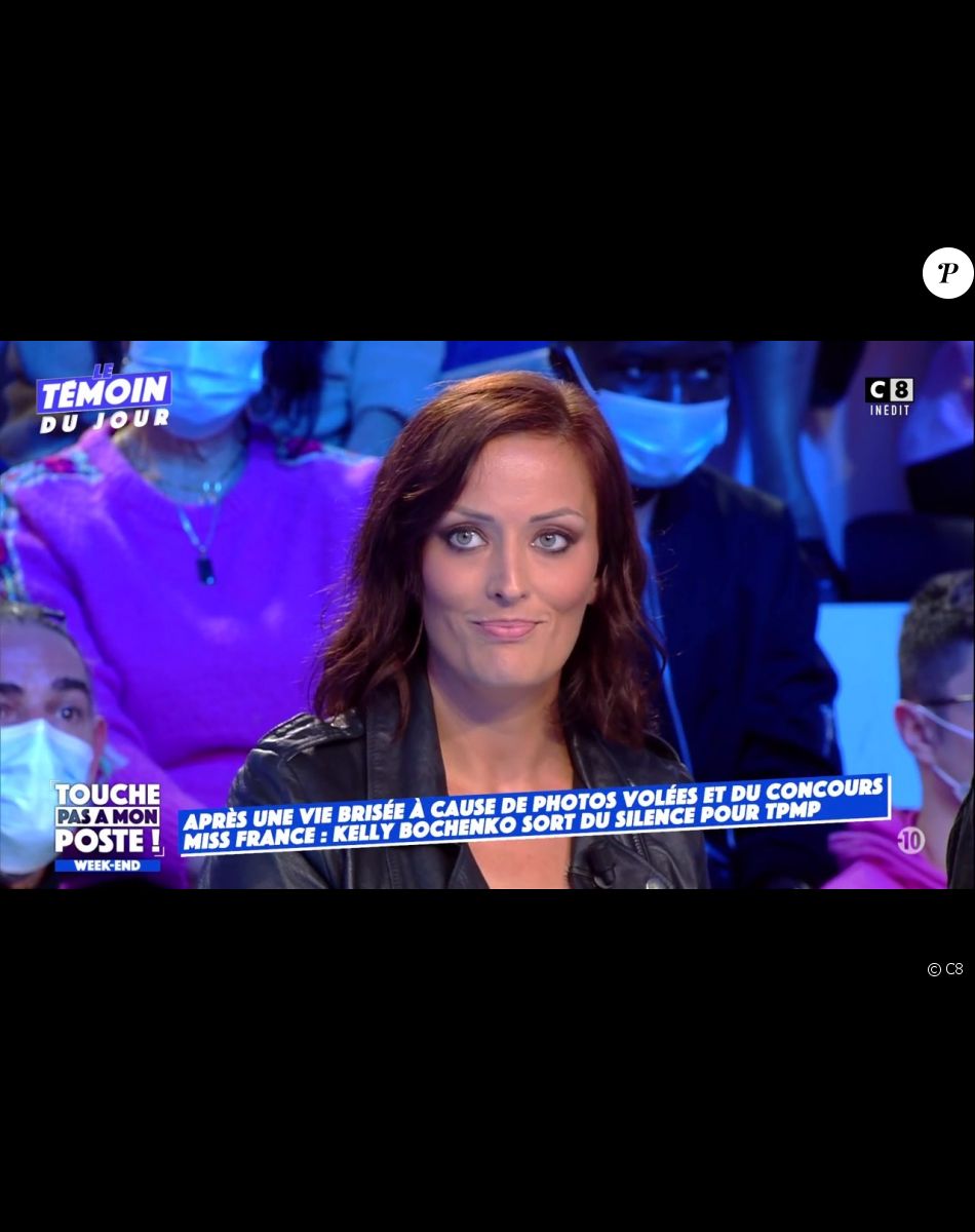 Kelly Bochenko, Miss Paris 2009 sur le plateau de "TPMP".