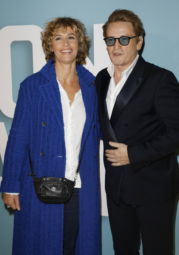 Cécile de France, Benoît Magimel - Avant-première du film "De son vivant" au cinéma Pathé-Wepler à Paris. Le 17 novembre 2021. © Marc Ausset-Lacroix / Bestimage