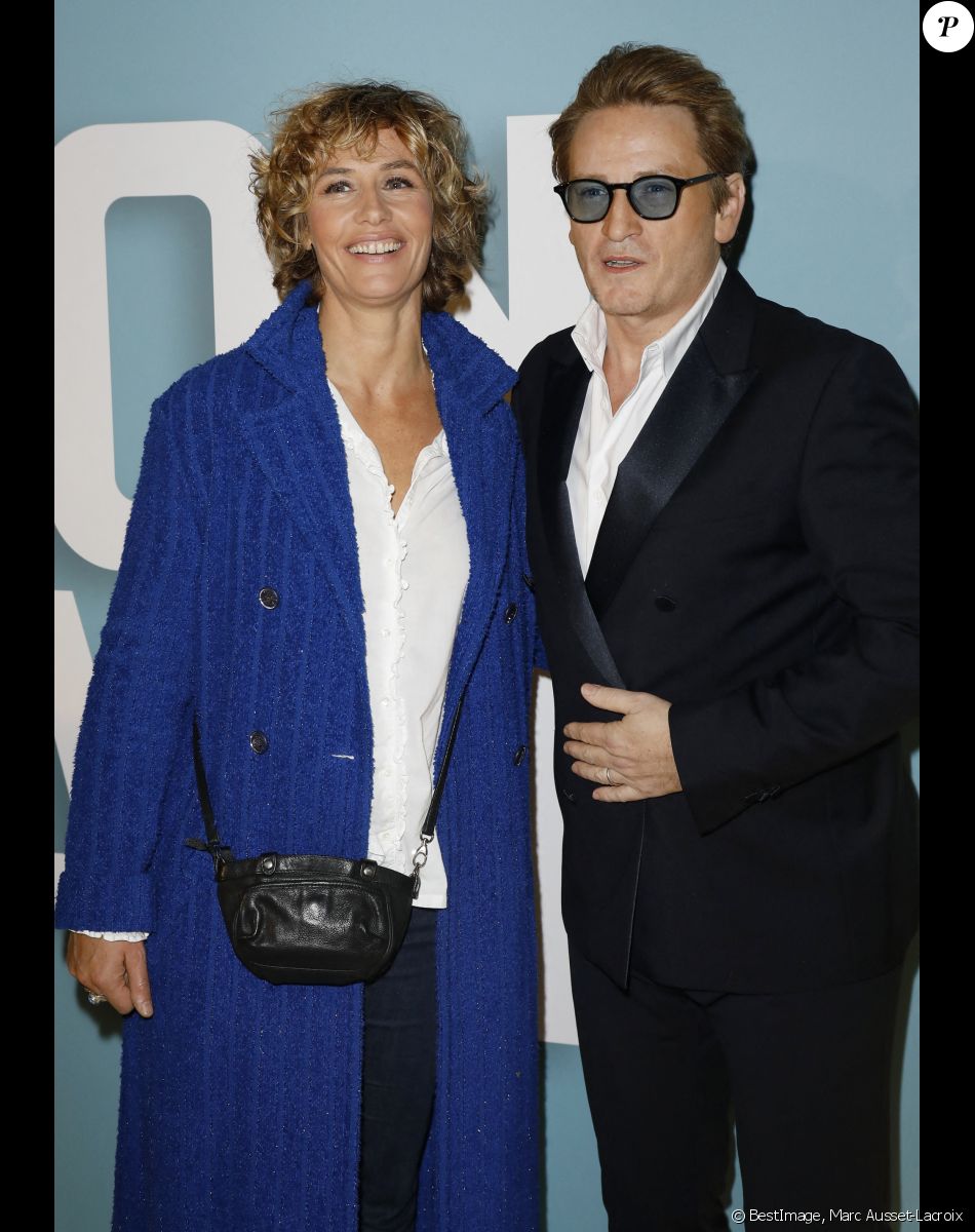Cécile de France, Benoît Magimel - Avant-première du film "De son vivant" au cinéma Pathé-Wepler à Paris. Le 17 novembre 2021. © Marc Ausset-Lacroix / Bestimage
