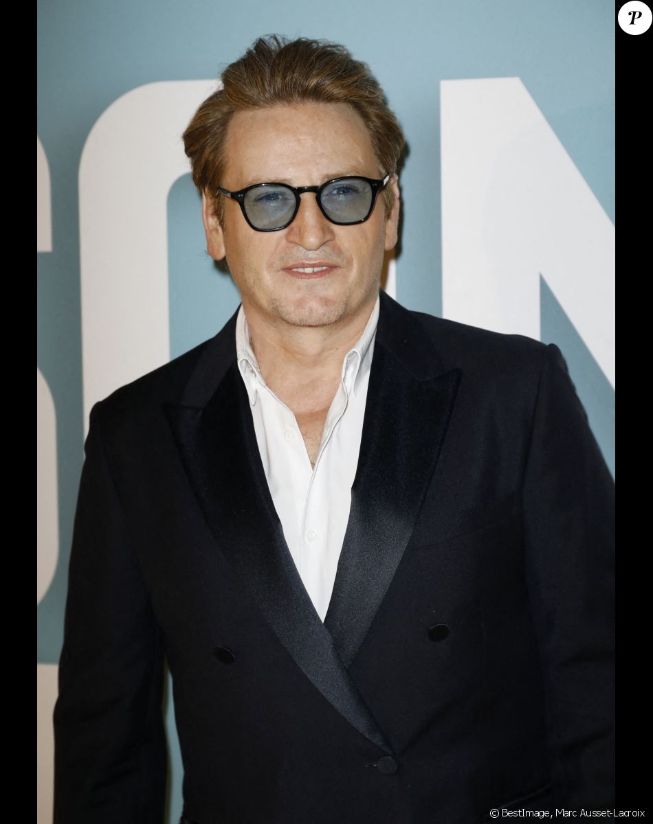 Benoît Magimel - Avant-première du film "De son vivant" au cinéma Pathé-Wepler à Paris. Le 17 novembre 2021. © Marc Ausset-Lacroix / Bestimage