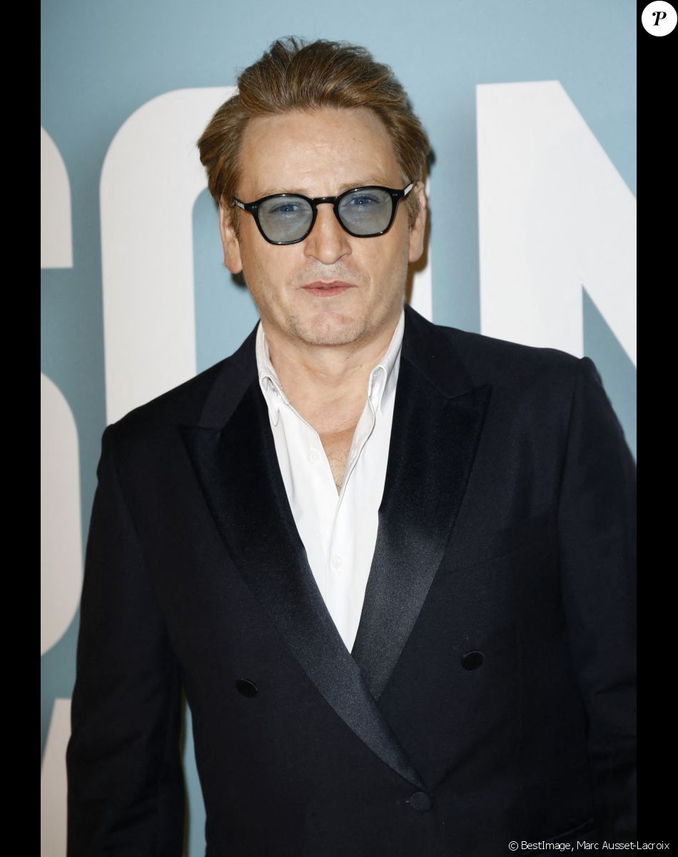 Benoît Magimel - Avant-première du film "De son vivant" au cinéma Pathé-Wepler à Paris. Le 17 novembre 2021. © Marc Ausset-Lacroix / Bestimage