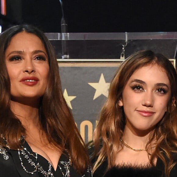 Salma Hayek et Valentina Paloma Pinault à la soirée Hollywood Walk of Fame le 19 novembre 2021 à Hollywood