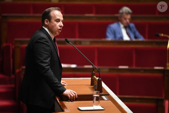 Jean-Christophe Lagarde - Les députés des différents partis politiques prennent la parole après le discours du premier ministre sur le plan de déconfinement à l'Assemblée Nationale à Paris dans le cadre de l'épidémie de Coronavirus Covid-19 © David Nivière / Pool / Abaca