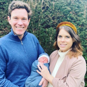 La princesse Eugenie et son mari Jack présentent leur fils August sur Instagram.