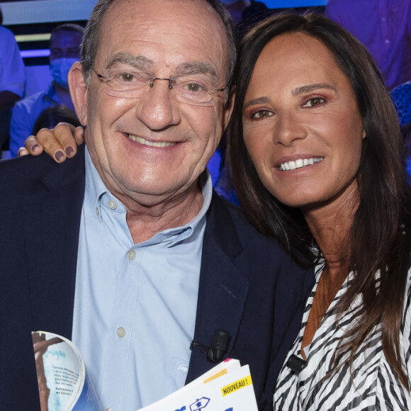 Exclusif - Jean-Pierre Pernaut et sa femme Nathalie Marquay-Pernaut - L'émission TPMP (Touche pas à Mon Poste) diffusée en direct le 31 Aout 2021 sur C8, en présence de Jean-Pierre Pernaut venu presenter son magazine "Au Coeur des Régions" (bimestriel) avec le soutien de son épouse Nathalie Marquay-Pernaut - Paris le 31 Aout 2021 © Jack Tribeca / Bestimage