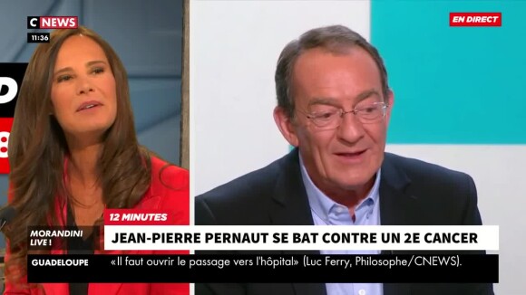 Nathalie Marquay évoque la santé de son mari Jean-Pierre Pernaut, atteint d'un cancer du poumon - Morandini Live, CNews