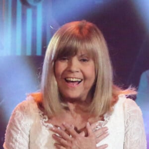 Chantal Goya à l'enregistrement de l'émission "Les Années Bonheur" en 2013.