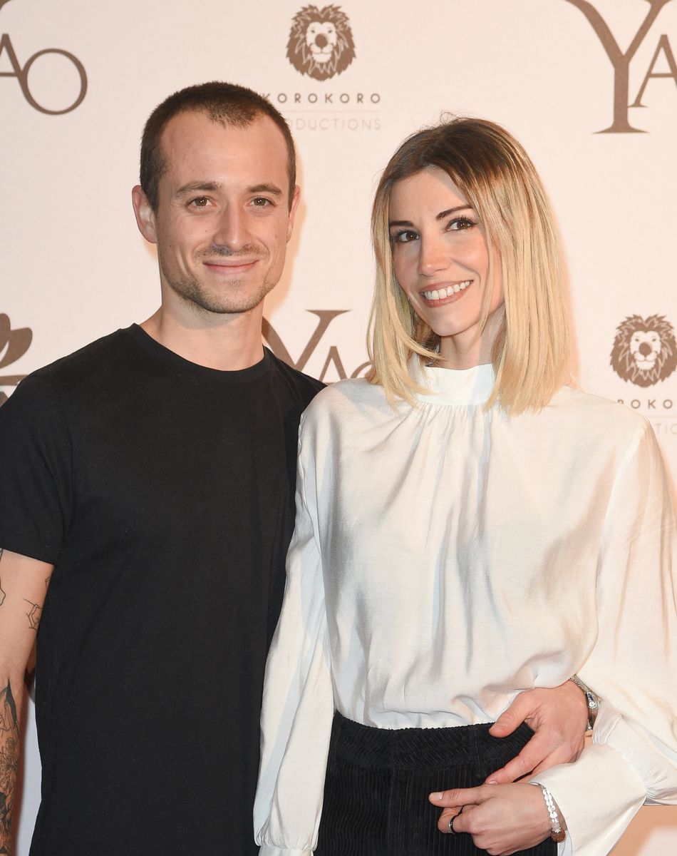 Hugo Clément et sa compagne Alexandra Rosenfeld (Miss France 2006) - Avant-première du film "Yao" au cinéma Le Grand Rex à Paris le 15 janvier 2019. © Coadic Guirec/Bestimage
