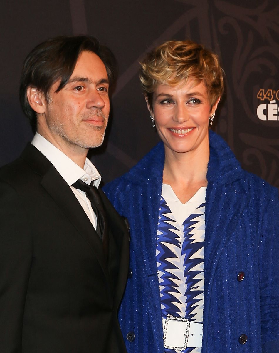Emmanuel Mouret avec Cécile de France - Photocall de la 44e cérémonie des César à la salle Pleyel à Paris. Le 22 février 2019. © Borde-Jacovides / Bestimage