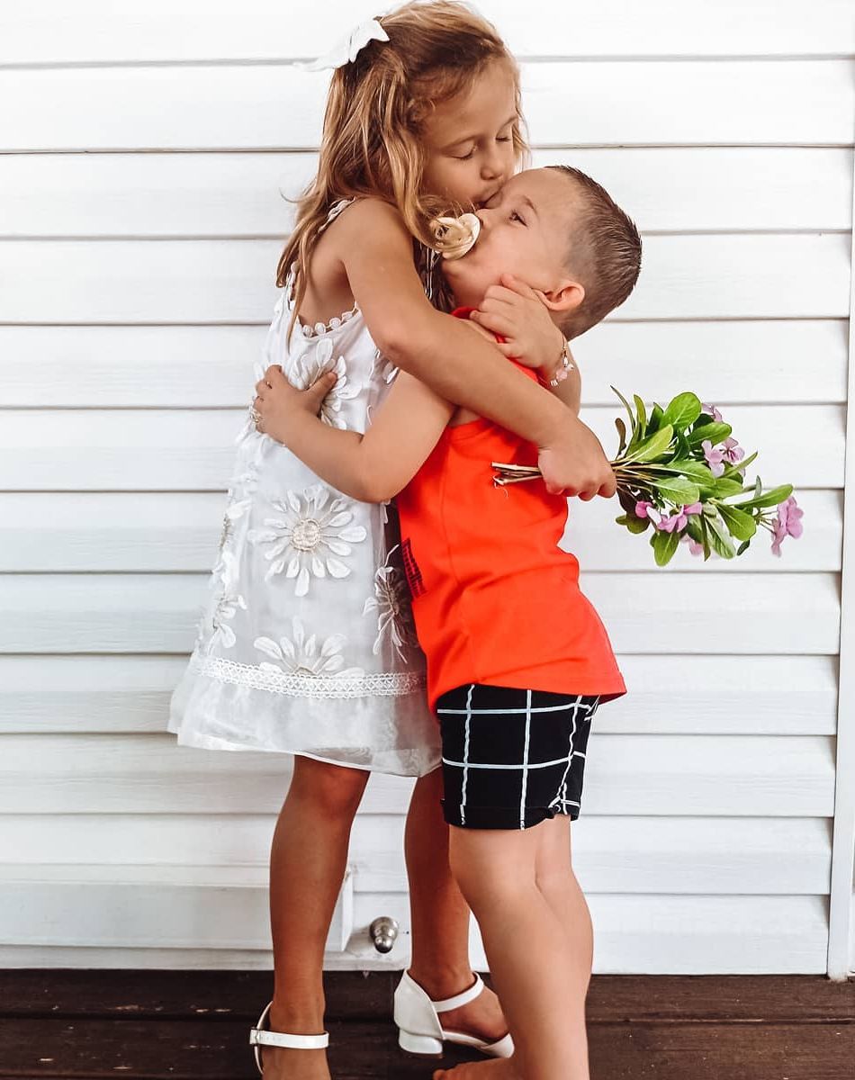 Diane et Karl, les enfants de Kelly Bochenko