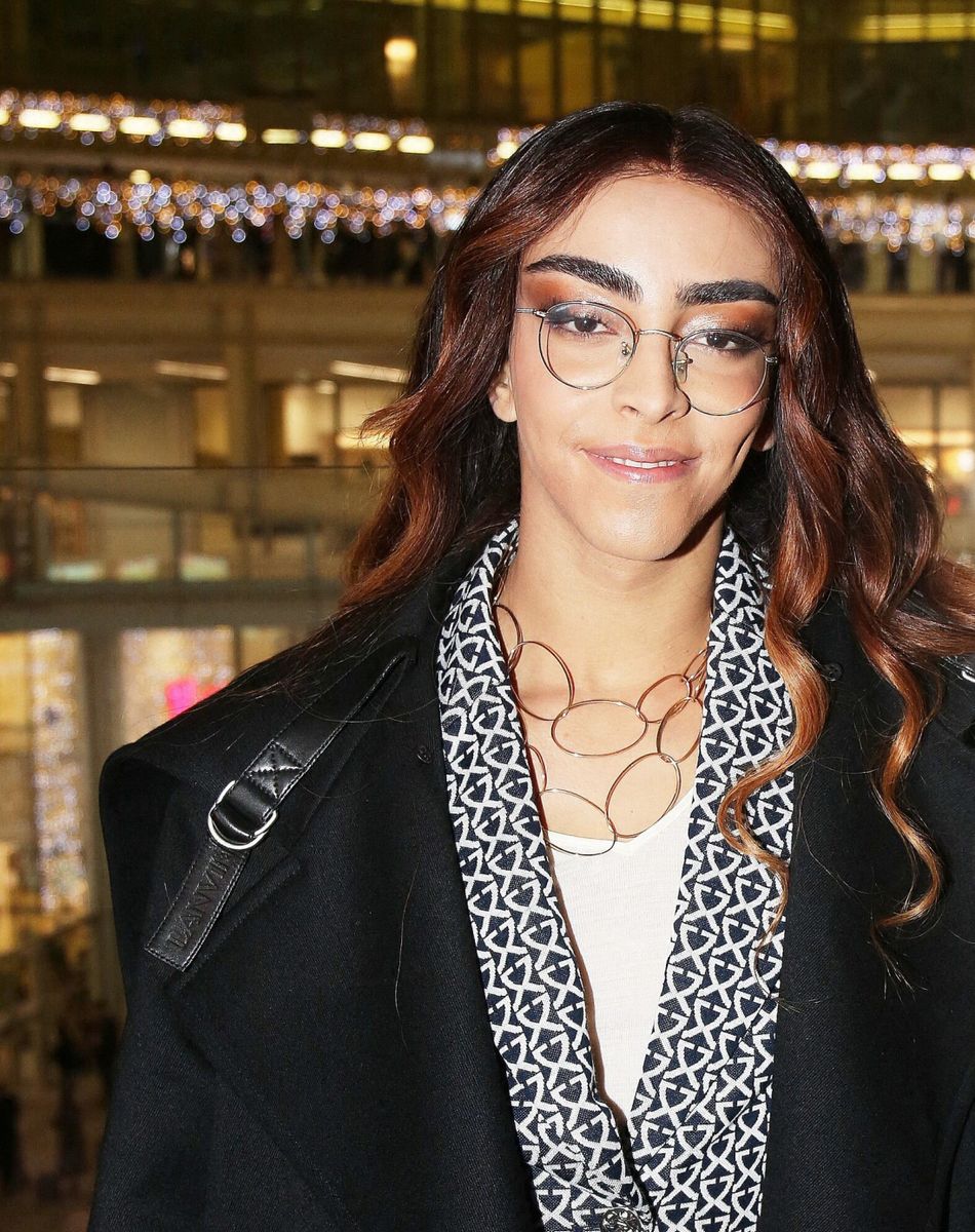 Exclusif - Illuminations du Westfield Forum des Halles en présence de Bilal Hassani à Paris le 20 novembre 2021. © Panoramic/Bestimage