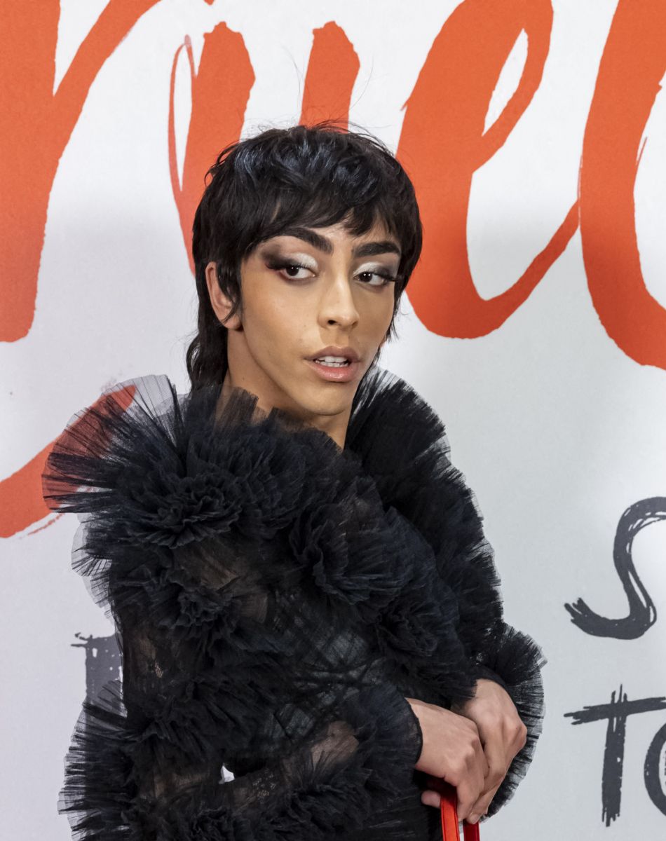 Bilal Hassani - Avant-première parisienne du film "Cruella" au cinéma Le Grand Rex à Paris, le 11 juin 2021. © Olivier Borde/Bestimage