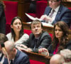 Brune Poirson, Nicolas Hulot et Marlène Schiappa lors des questions au gouvernement le 13 février 2018 à l'Assemblée nationale à Paris