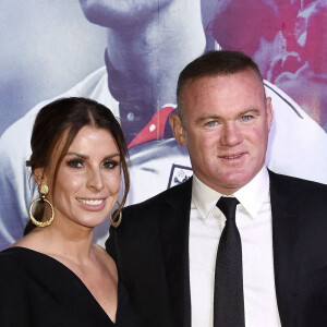Wayne Rooney et sa femme Coleen - Première du film de Bryan Robson "BR7" à Manchester le 25 novembre 2021.