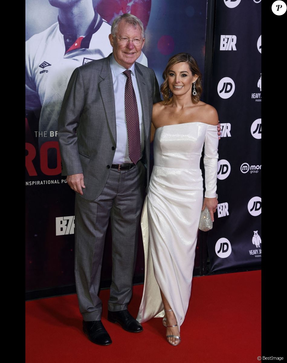 Sir Alex Ferguson - Lizzy Wood - Première du film de Bryan Robson "BR7" à Manchester le 25 novembre 2021.