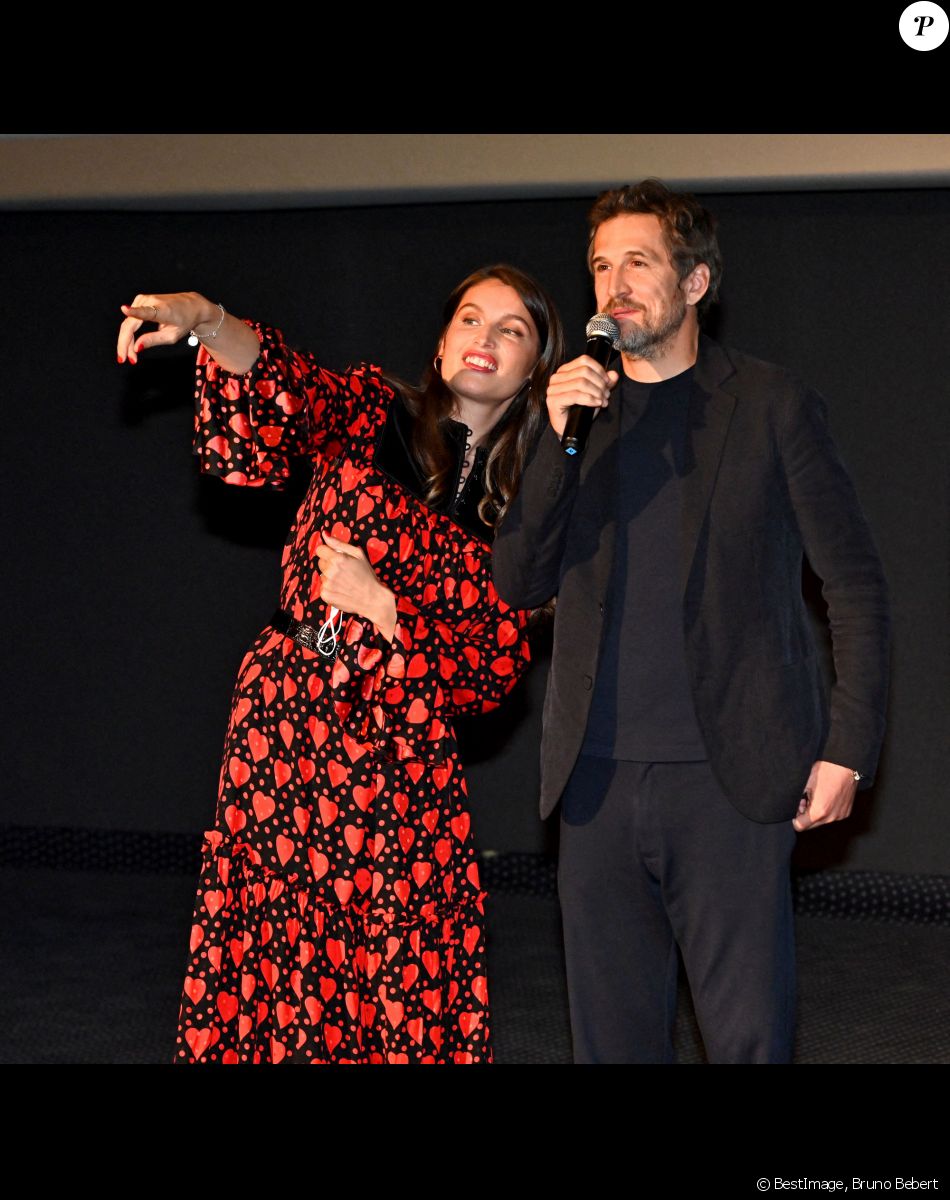 Guillaume Canet et Laetitia Casta présentent le film "Lui" - 3e édition du Festival Cinéroman à Nice, le 23 octobre 2021. © Bruno Bebert/Bestimage