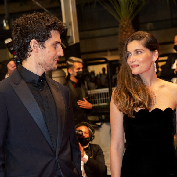 Louis Garrel, Laetitia Casta - Montée des marches du film "Bac Nord" lors du 74e Festival de Cannes. Le 12 juillet 2021. © Borde-Jacovides-Moreau / Bestimage