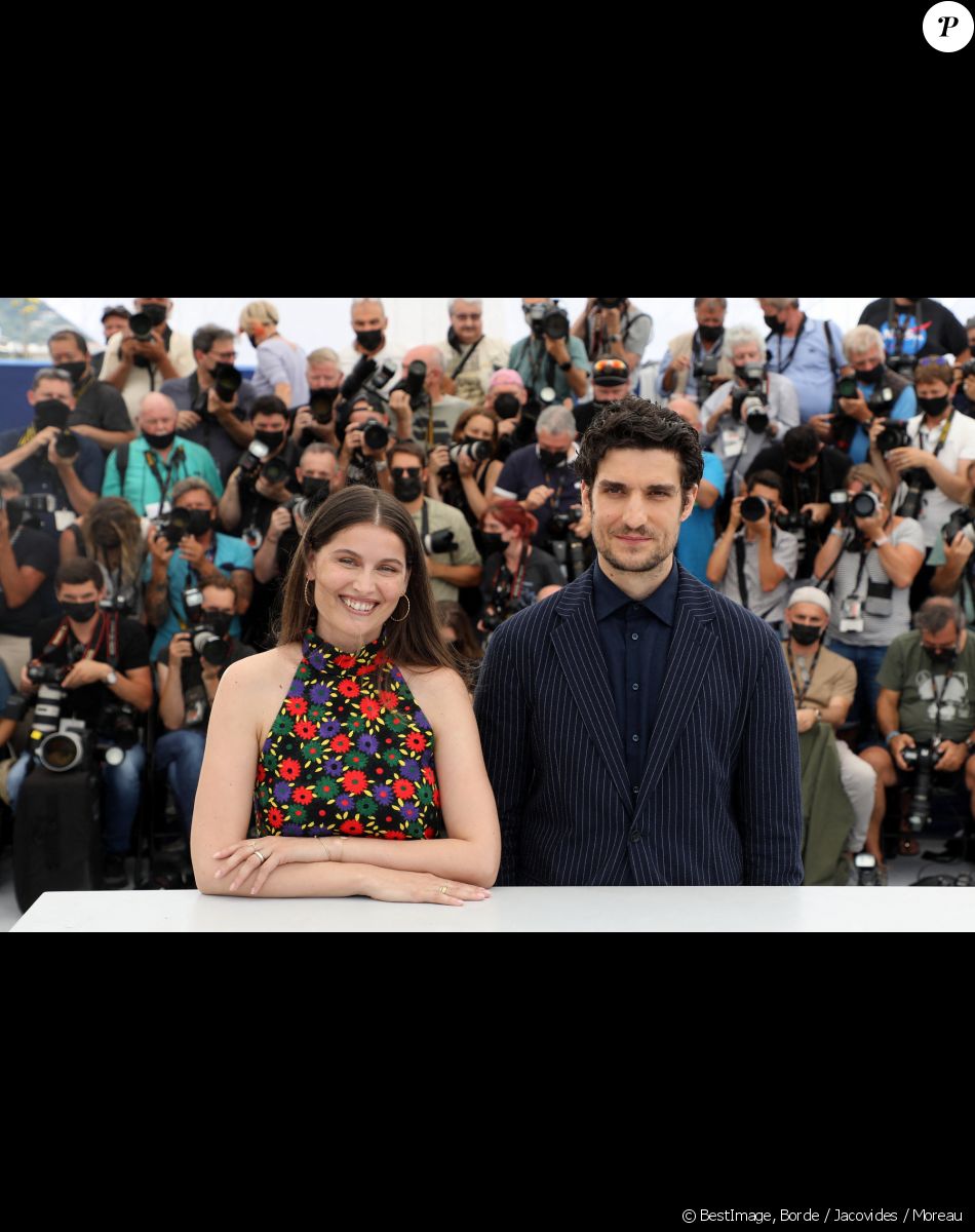 Laetitia Casta, Louis Garrel - 74e Festival international du film de Cannes, le 12 juillet 2021. © Borde / Jacovides / Moreau / Bestimage