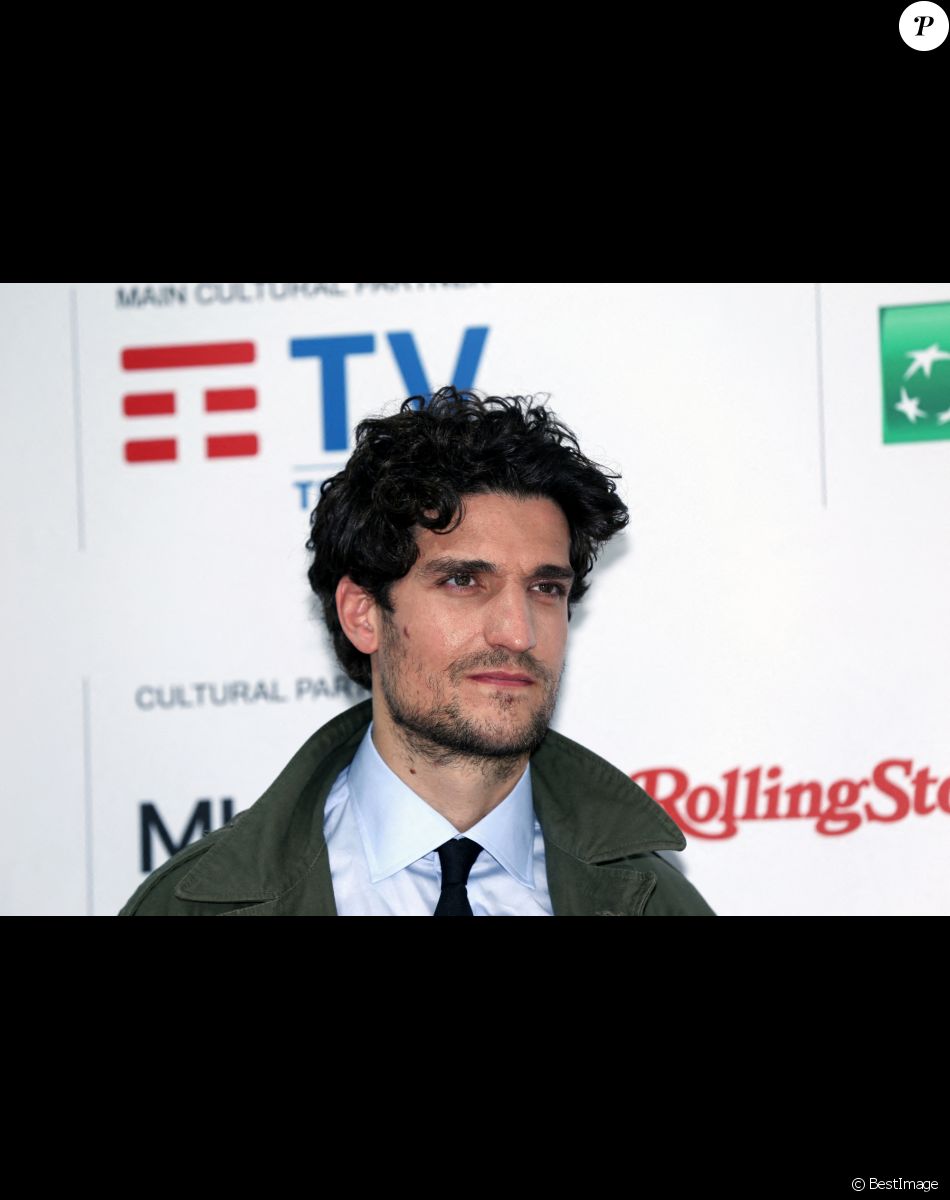 Louis Garrel au photocall du film "The Crusade" lors de la 16e édition du Festival du Film de Rome, le 25 octobre 2021.