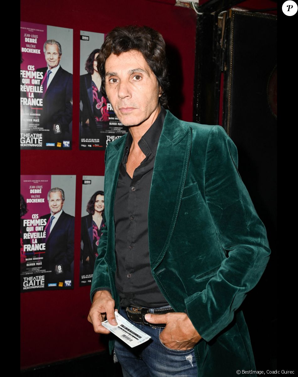 Exclusif - Jean-Luc Lahaye - Générale de la pièce "Ces Femmes qui ont réveillé la France" au théâtre Gaité Montparnasse à Paris le 20 septembre 2021. © Coadic Guirec/Bestimage